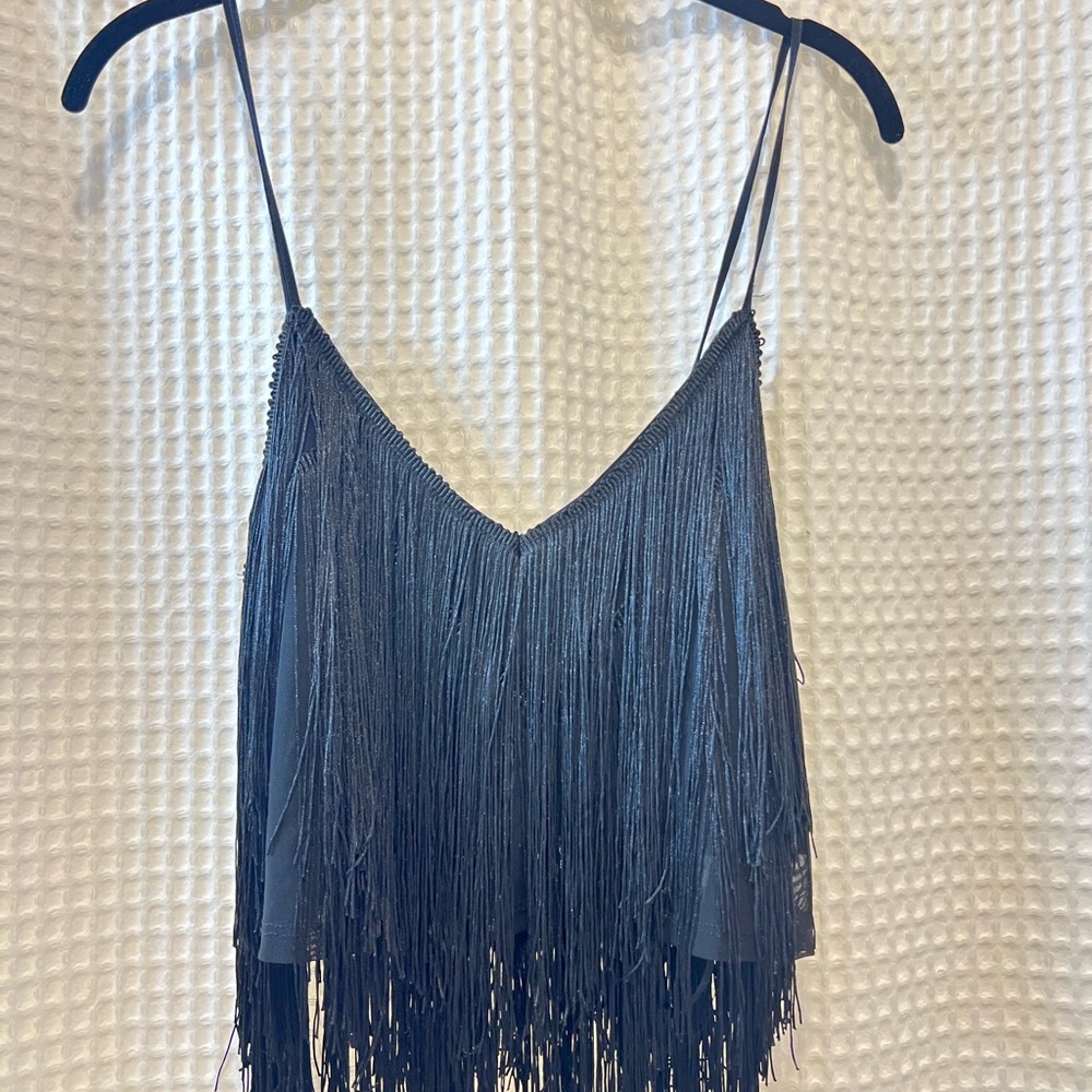 Zara Fringed Tank Top